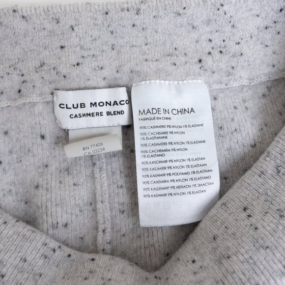Club Monaco Cashmere Leggings Gray Small / Medium - Picture 14 of 14